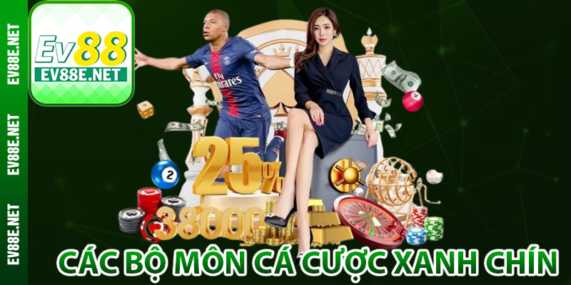 Các bộ môn cá cược xanh chín tại thể thao Ev88